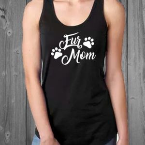 Fur Mom Racerback Tank